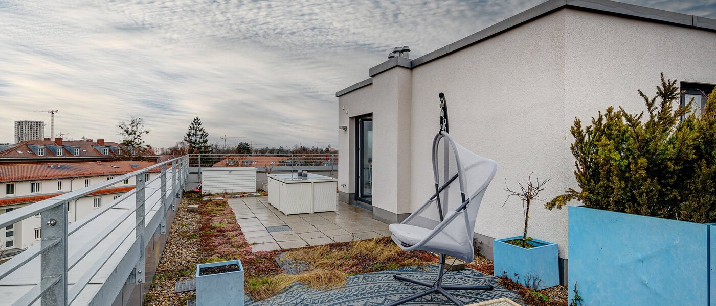 ático con terraza München Neuaubing 03 azotea 13783