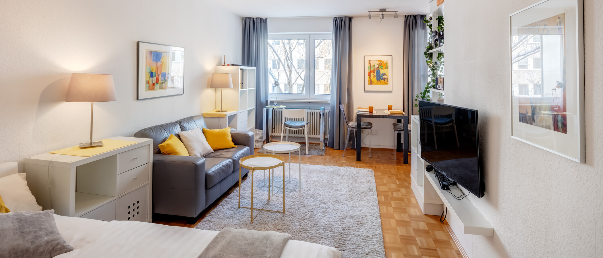 apartamento München Maxvorstadt - Rund um den Josephsplatz 01 zona de día  13787