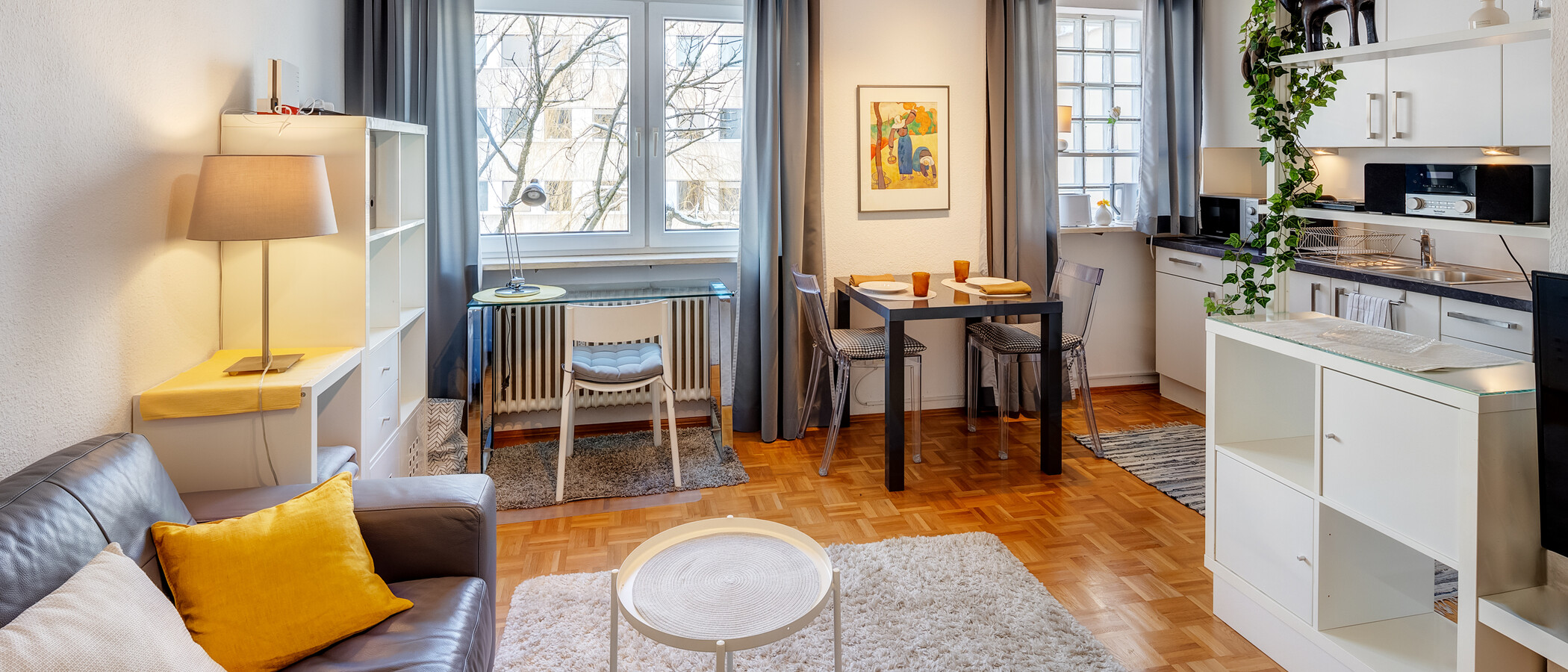 apartamento München Maxvorstadt - Rund um den Josephsplatz 02 zona de día  13787