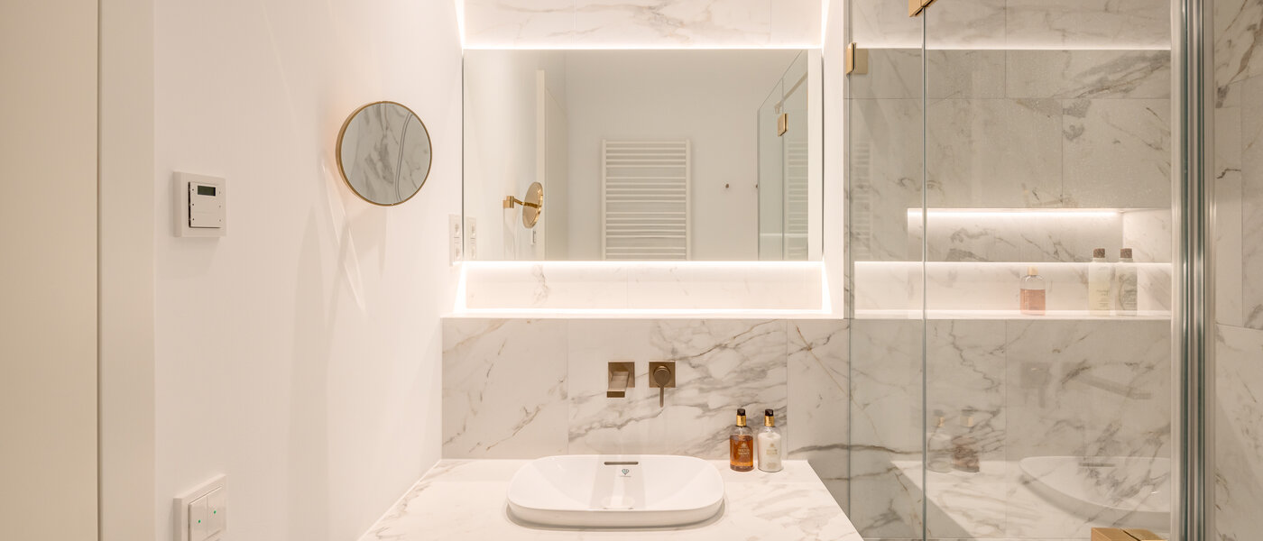 apartamento München Lehel 01 baño 13792