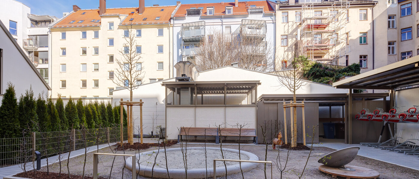 apartamento München Lehel 01 patio  13792