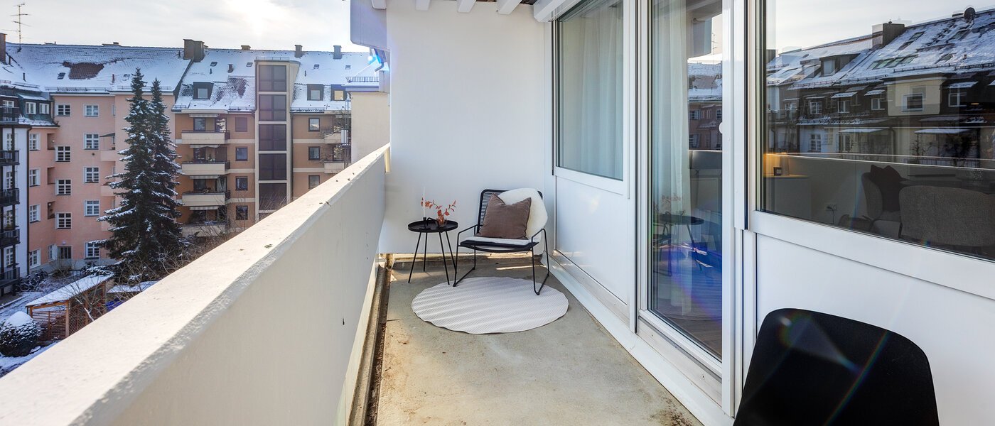 apartamento München Neuhausen 02 balcón 13806
