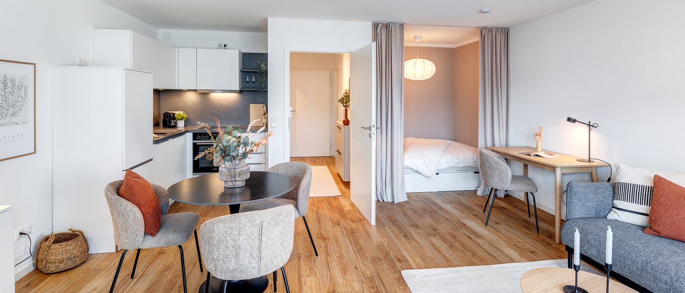 apartamento München Neuhausen 01 zona de día  13806