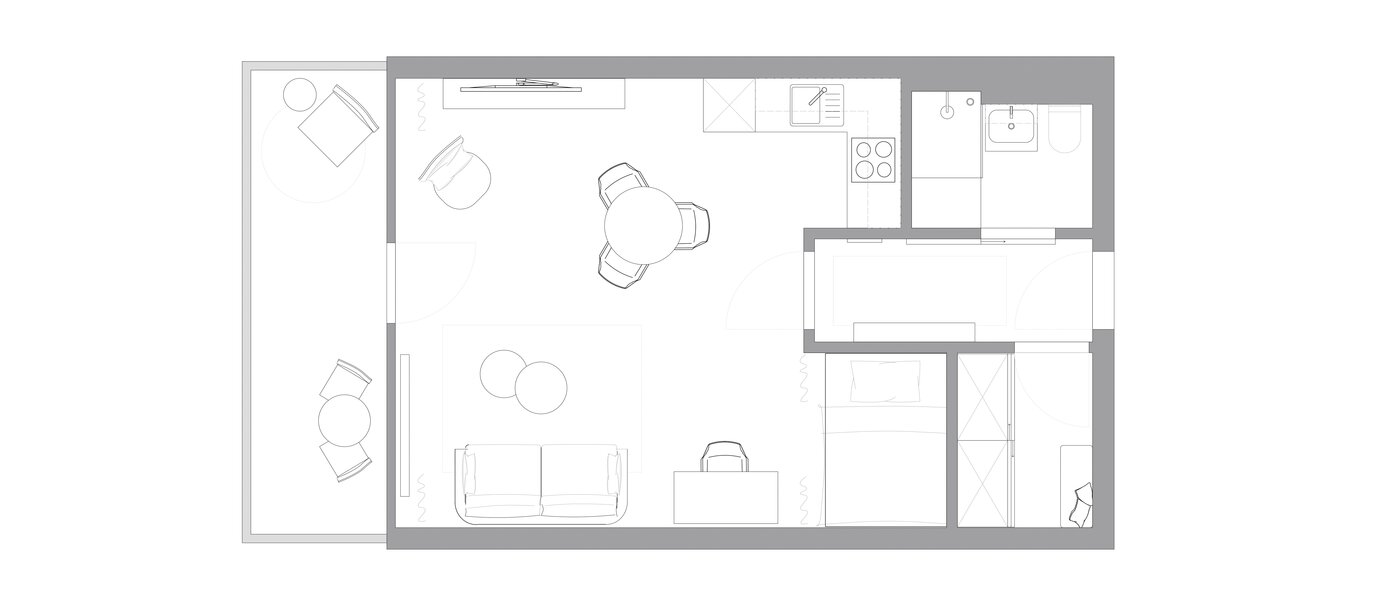 apartamento München Neuhausen 01 plano 13806