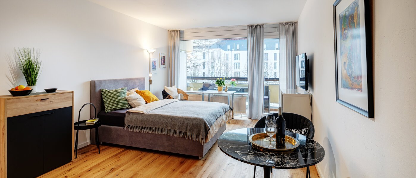 apartamento Herrsching am Ammersee 01 zona de día  13819