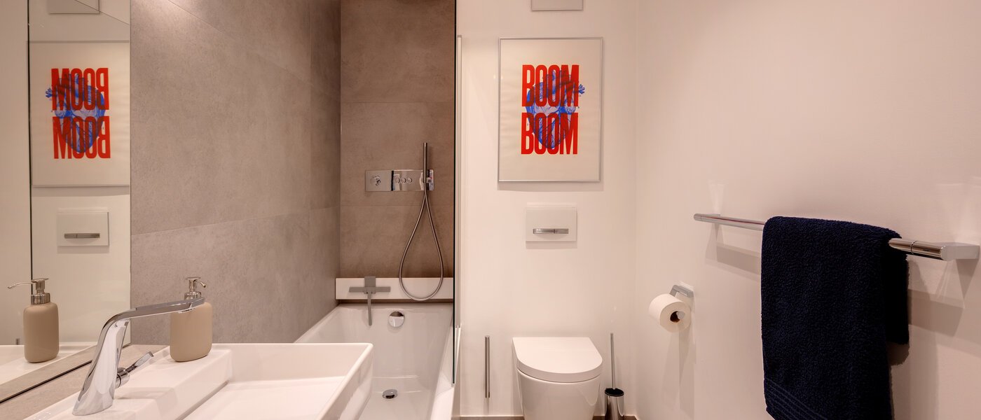 apartamento München Dreimühlenviertel 02 baño 13821