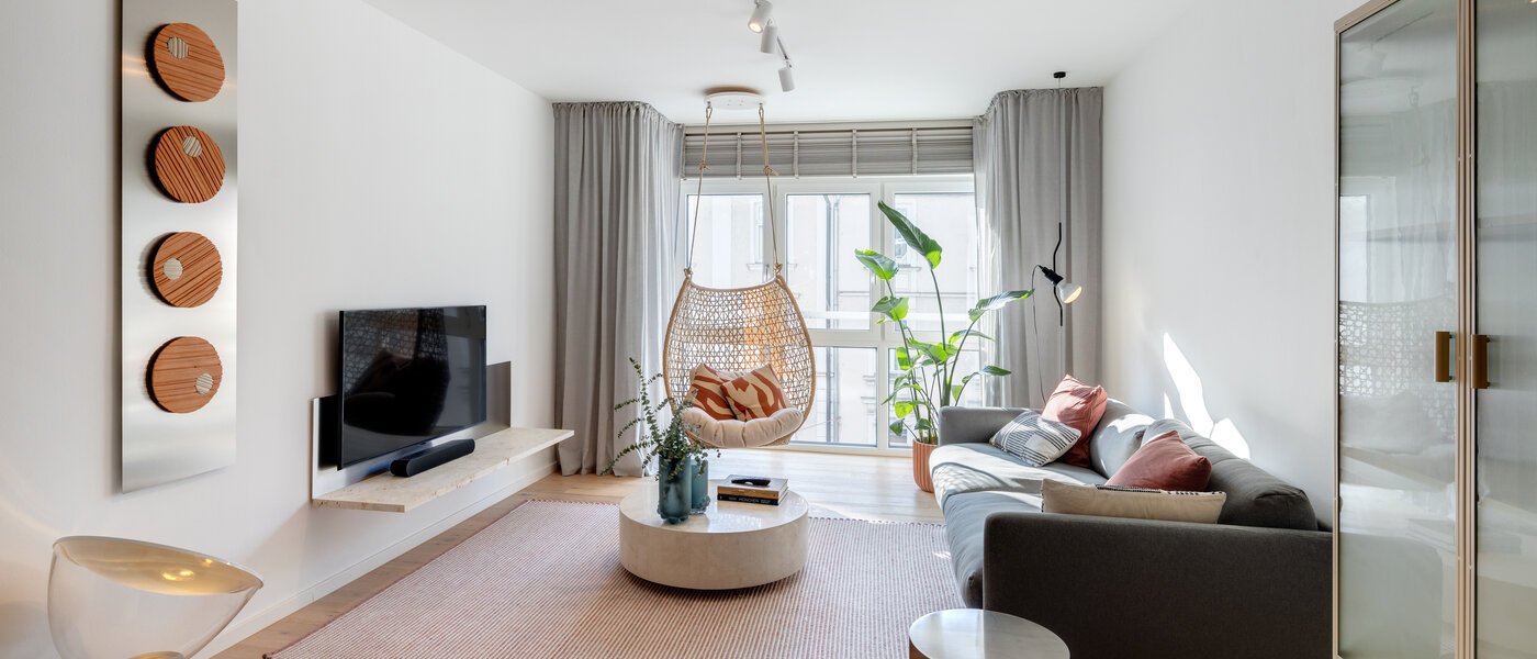 apartamento München Dreimühlenviertel 04 zona de día  13821