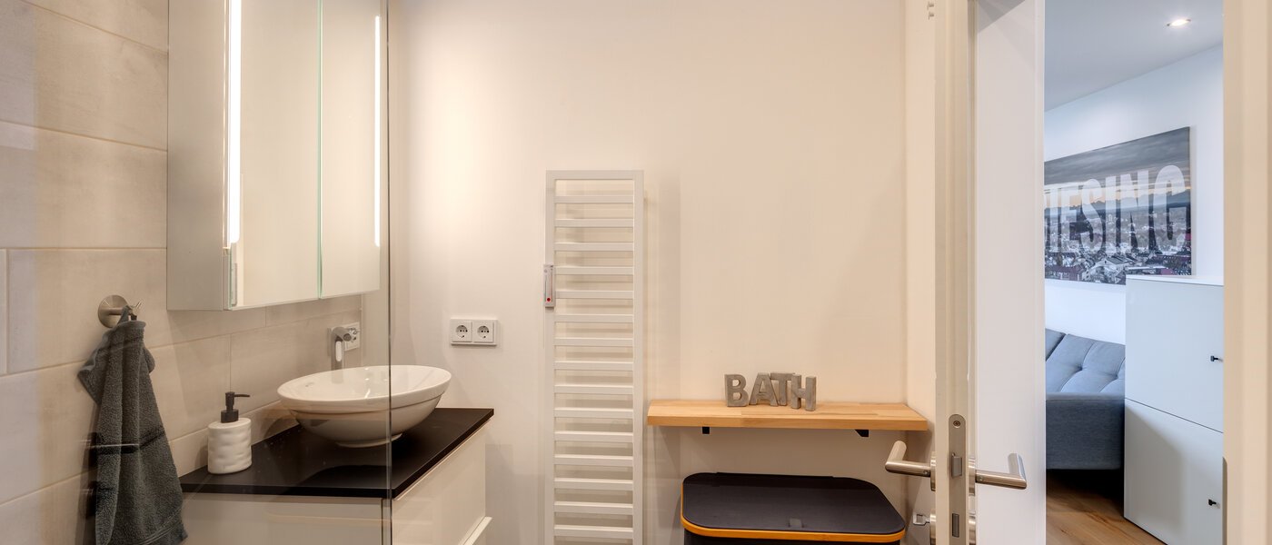 ático con terraza München Obergiesing 03 baño 13824