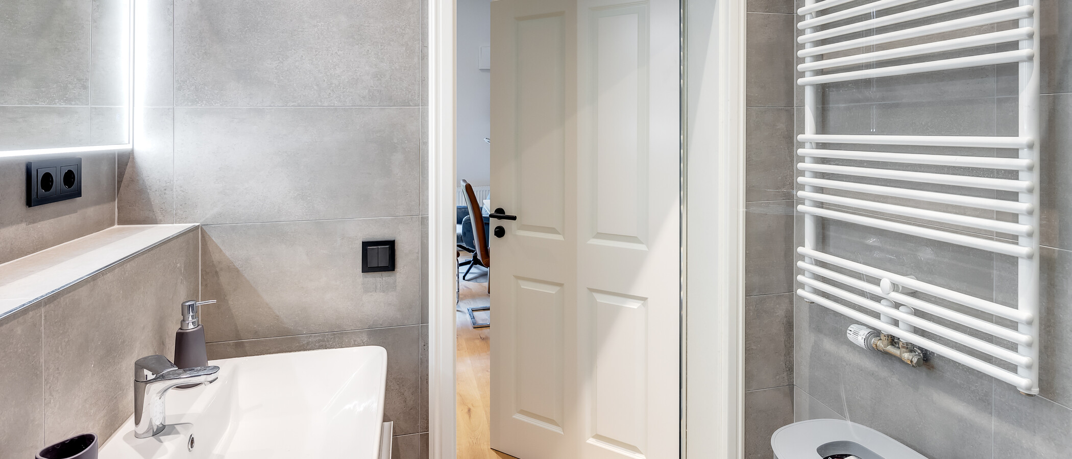 apartamento München Glockenbachviertel 03 baño 13829