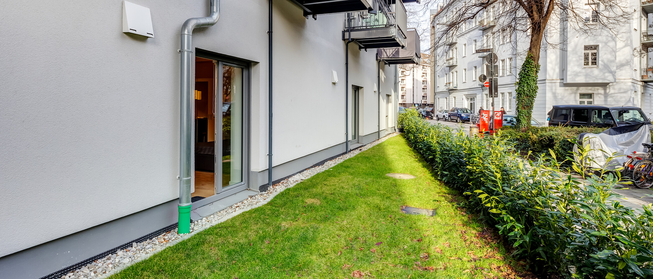 apartamento München Glockenbachviertel 02 jardín 13829