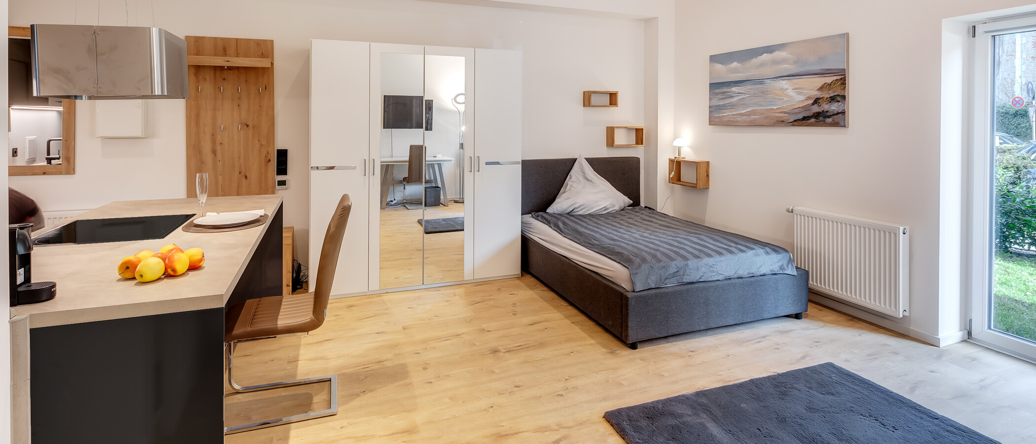 apartamento München Glockenbachviertel 04 zona de día  13829