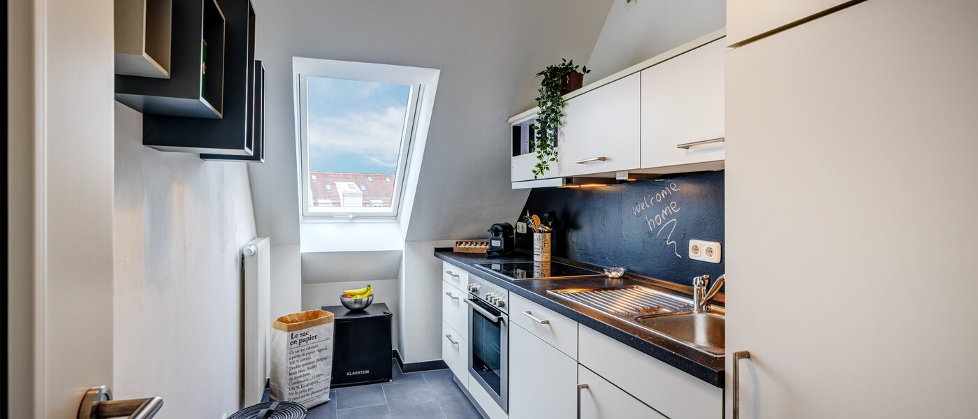 ático München Schwabing (rechts der Leopoldstraße) 01 cocina 13837