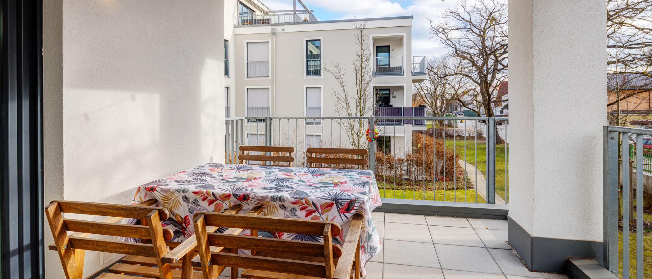 apartamento München Allach 01 balcón 13838