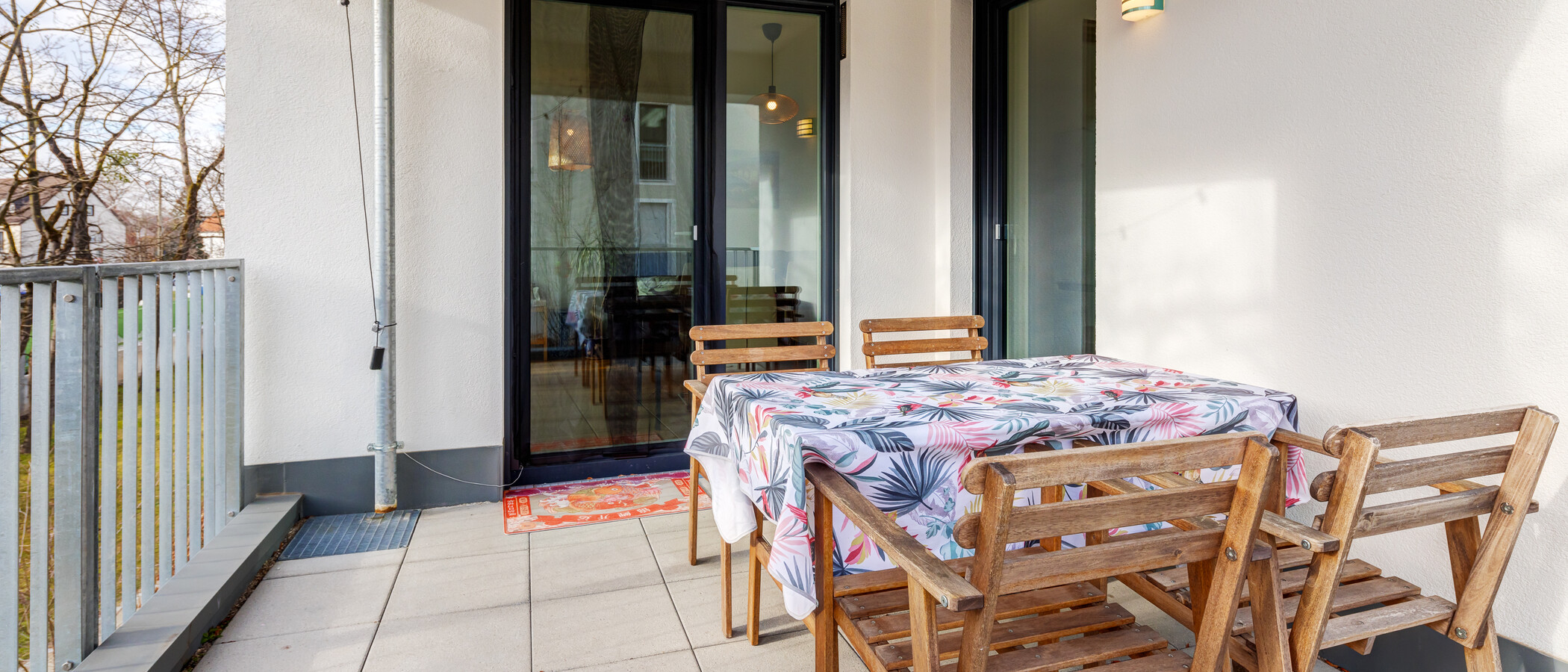 apartamento München Allach 03 balcón 13838