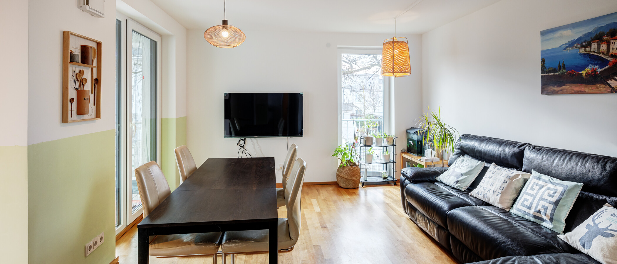 apartamento München Allach 01 zona de día  13838