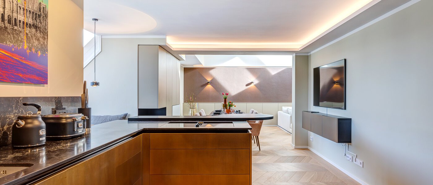 dúplex con galería München Altstadt 03 cocina 13841
