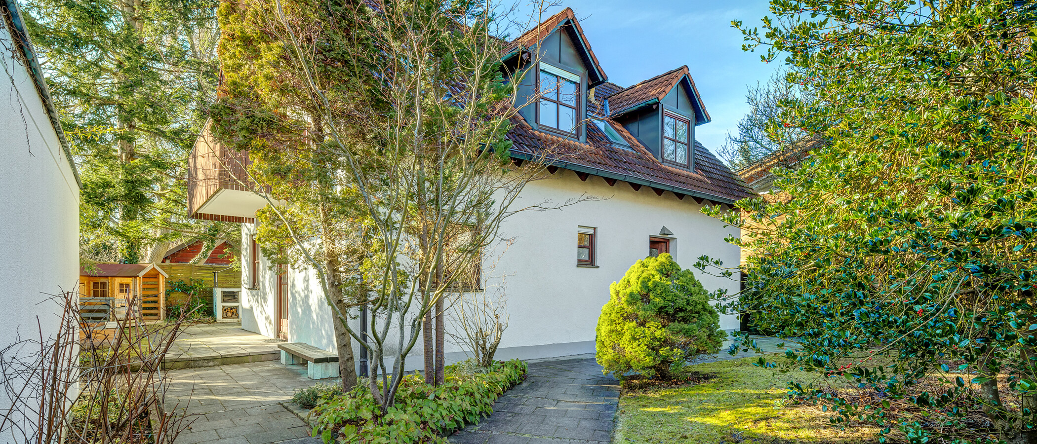 casa unifamiliar München Trudering 01 jardín 13845