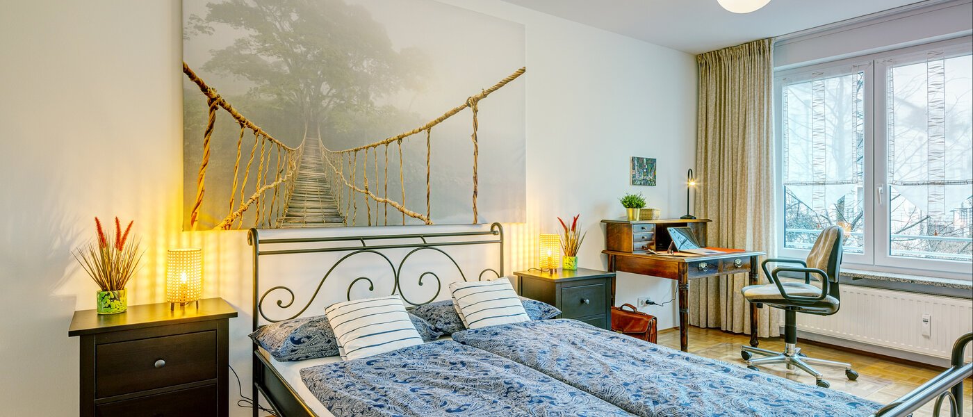 apartamento München Feldmoching 02 dormitorio 13848