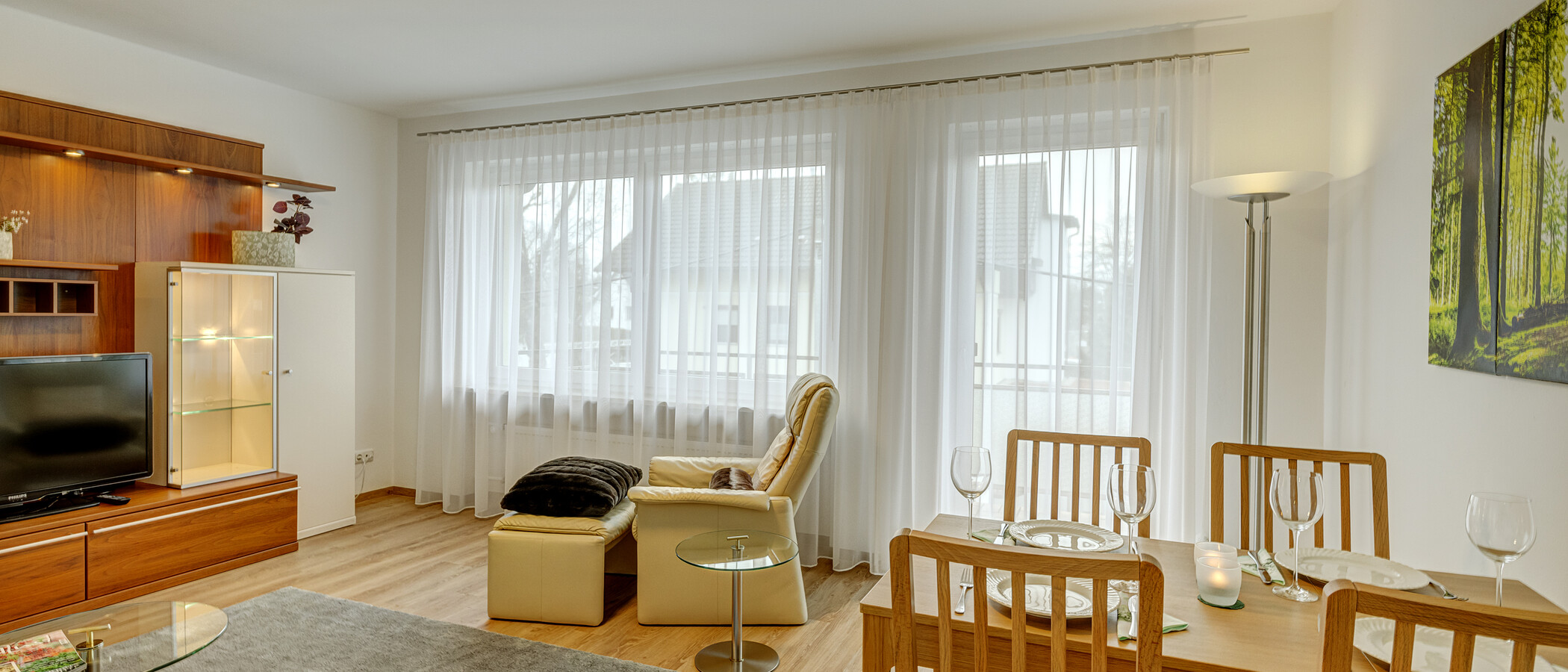 apartamento München Waldperlach 04 zona de día  13850