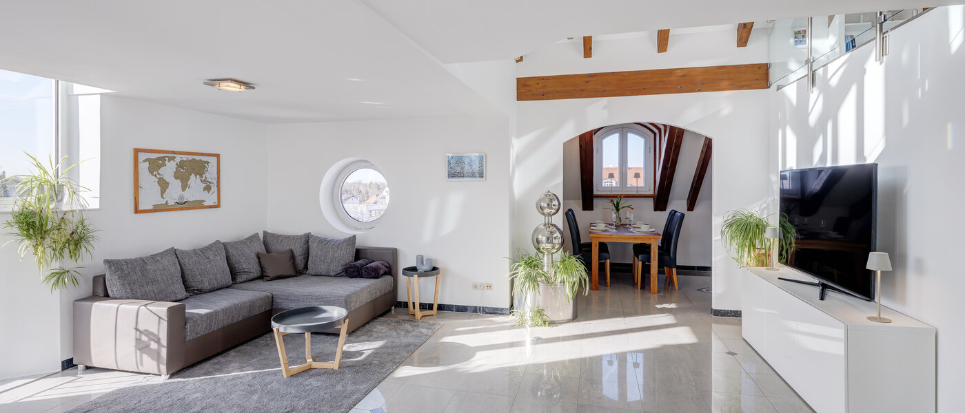 piso con galería Ottobrunn 02 zona de día  13854