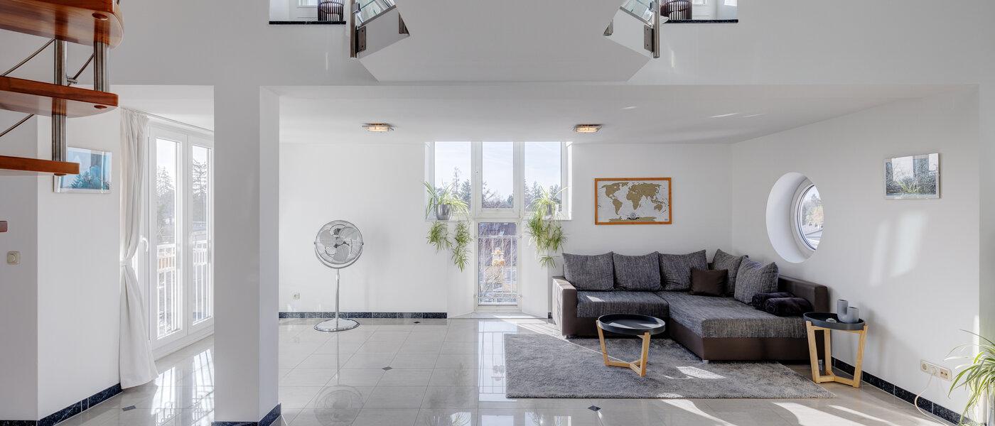 piso con galería Ottobrunn 04 zona de día  13854