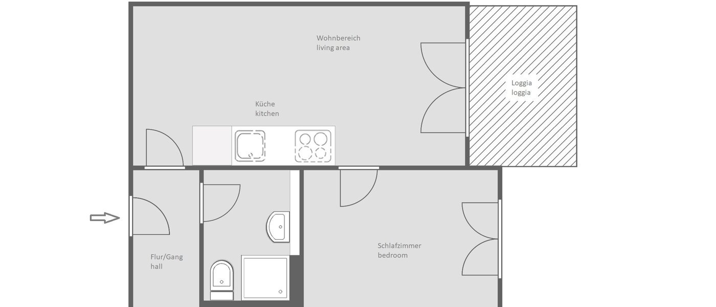 apartamento München Neuhausen 01 plano 13855