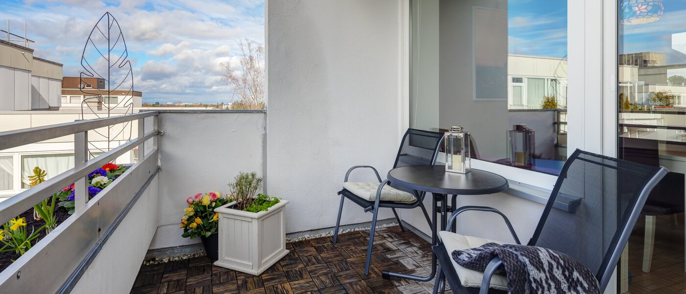 apartamento Ottobrunn 01 balcón 13863