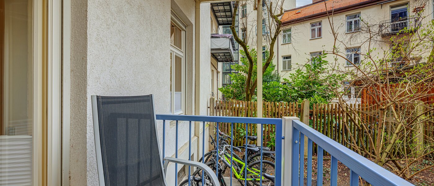 apartamento München Au-Haidhausen 01 balcón 13875