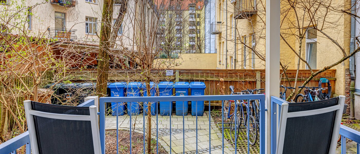 apartamento München Au-Haidhausen 02 balcón 13875