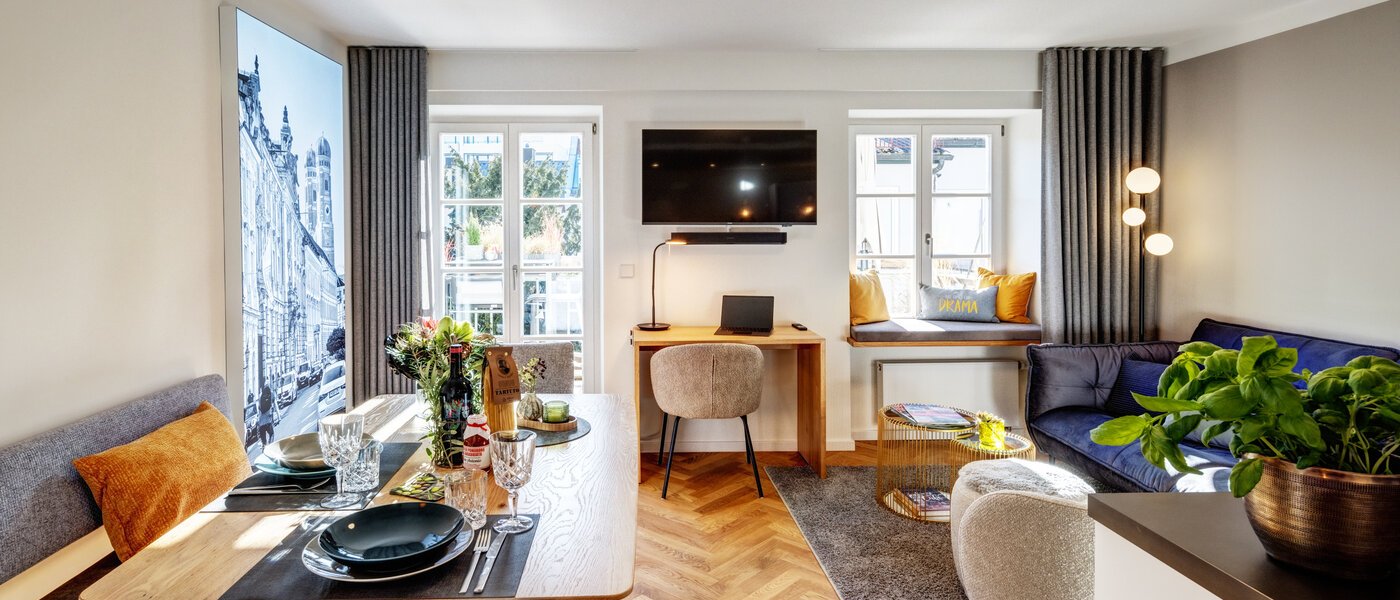 apartamento München Schwanthalerhöhe 01 zona de día  13877