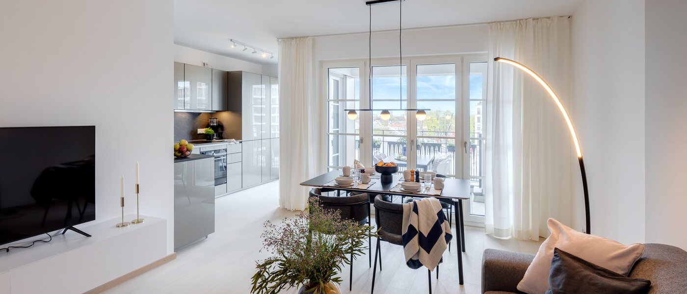 apartamento München Haidhausen 02 zona de día  13880