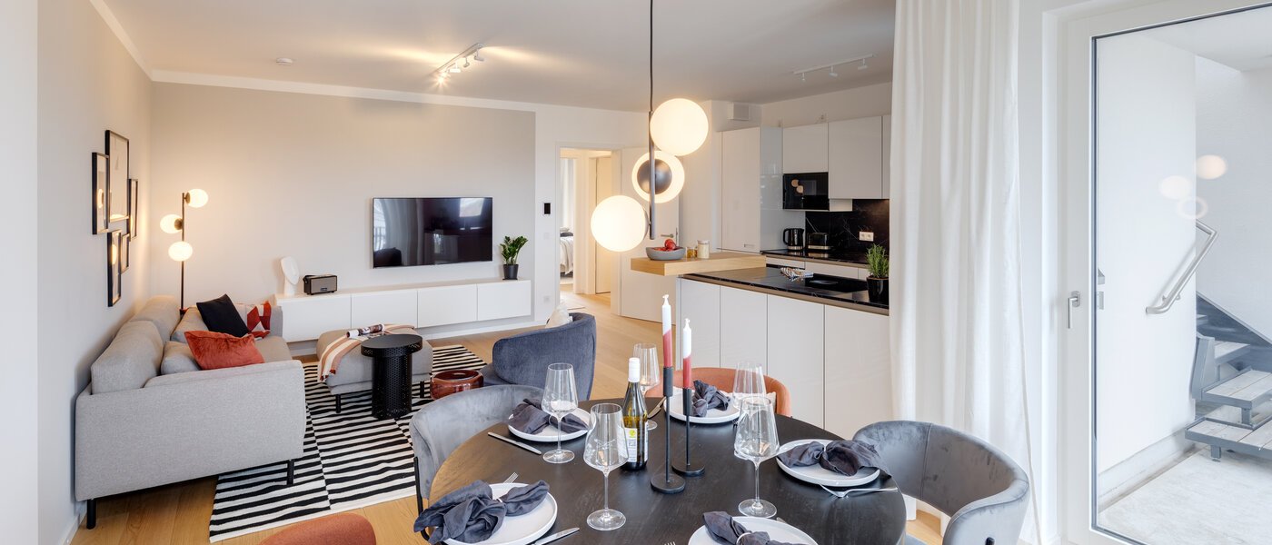 apartamento München Haidhausen 03 zona de día  13881