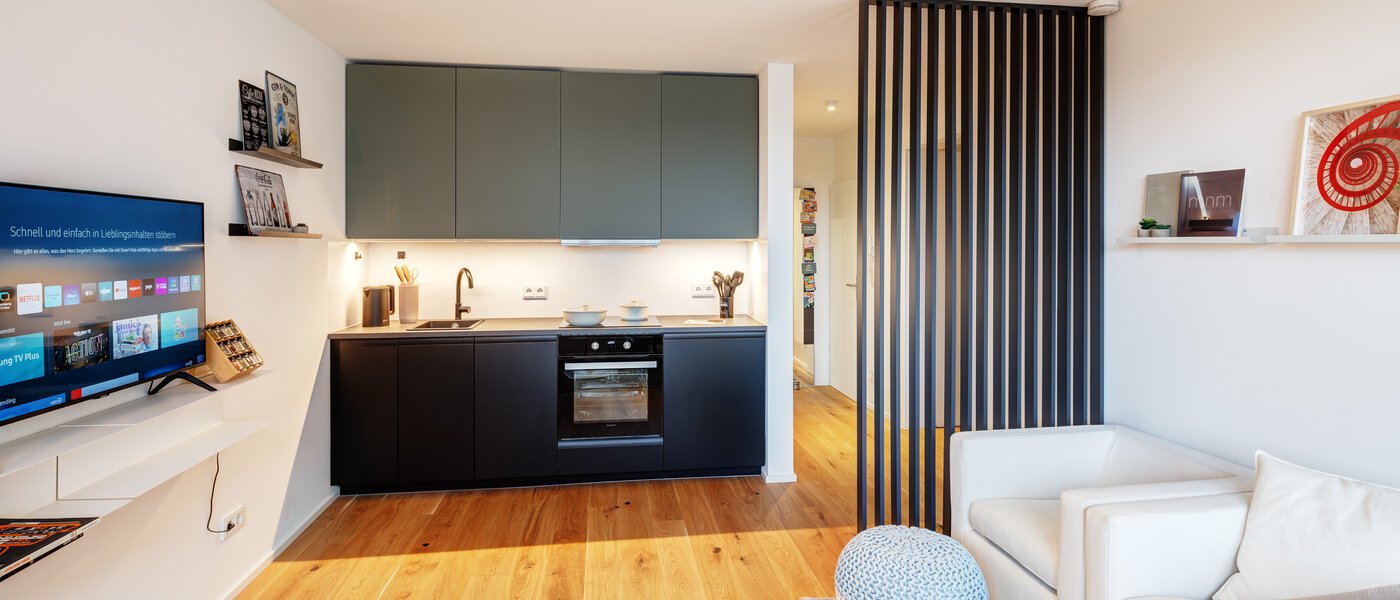 apartamento München Obergiesing 01 zona de día  13886