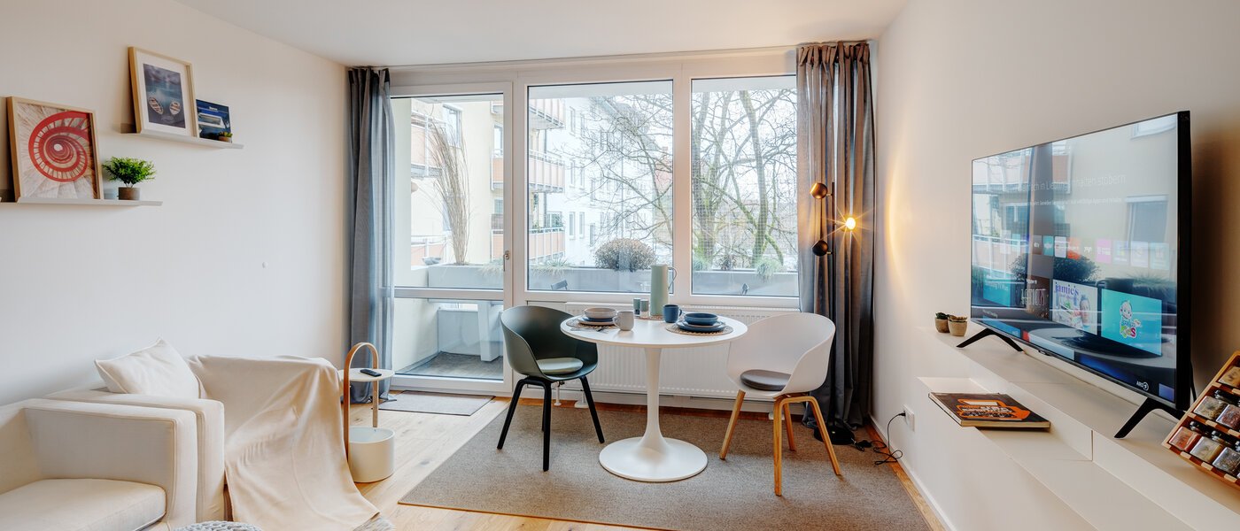 apartamento München Obergiesing 03 zona de día  13886