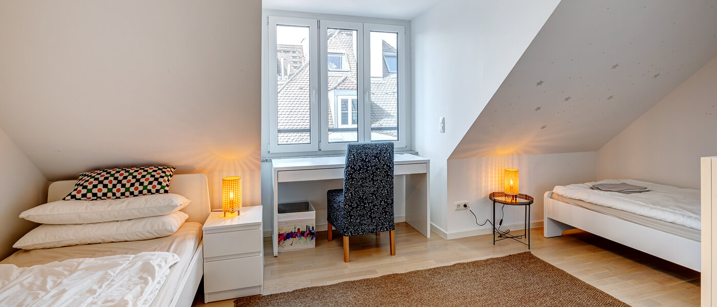 ático München Ludwigsvorstadt 02 3. dormitorio 13896