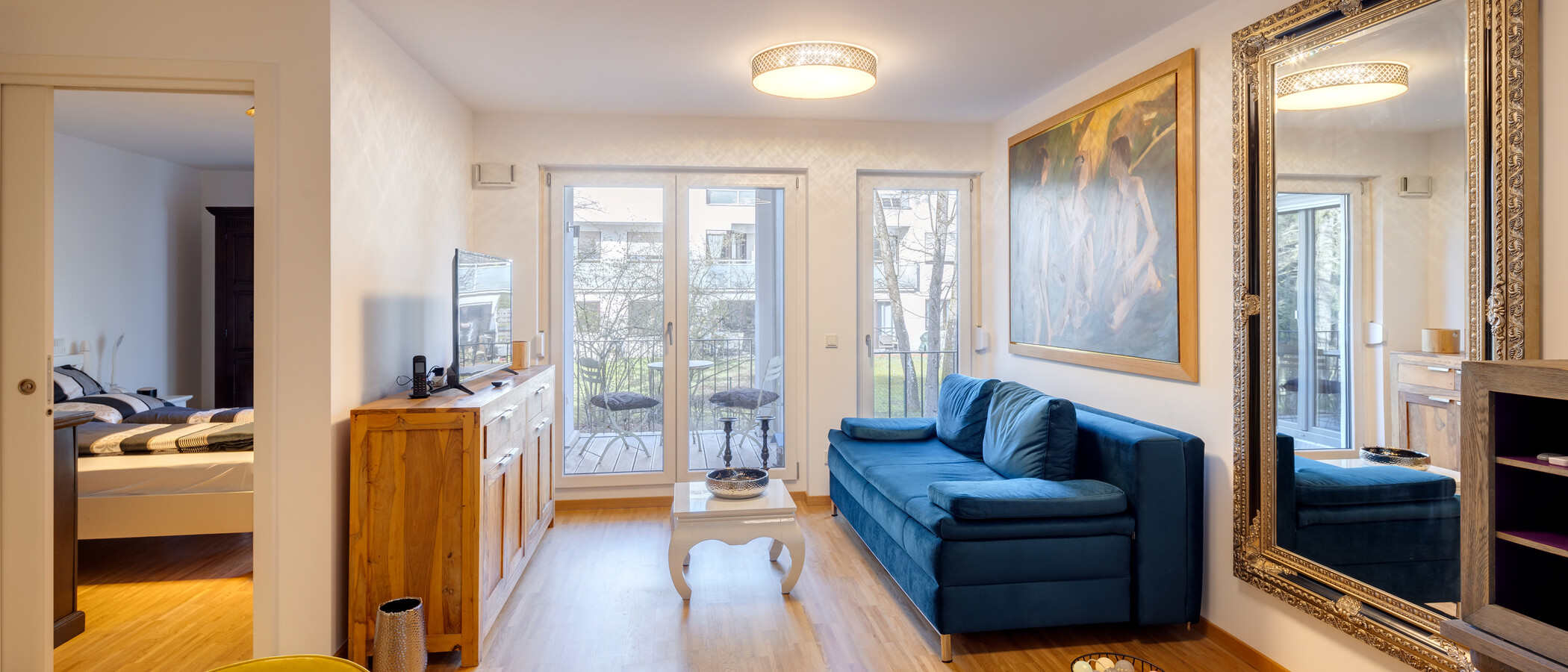 apartamento München Solln 02 zona de día  13902