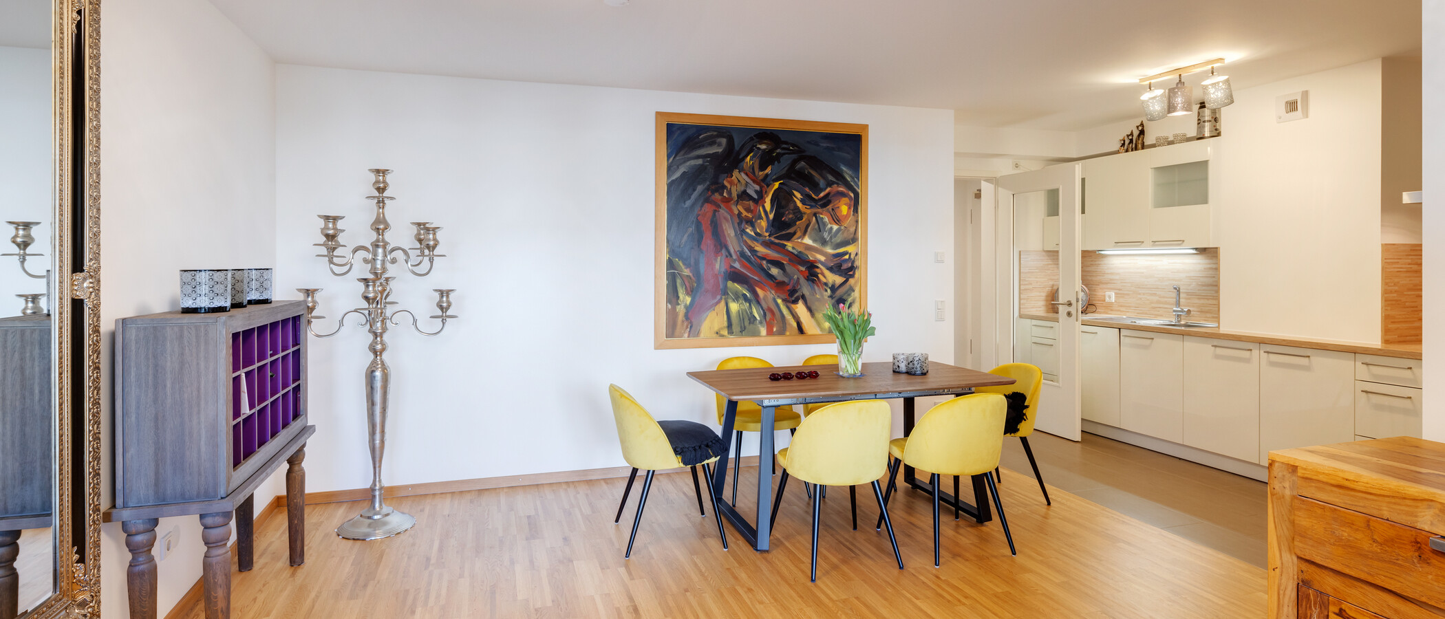 apartamento München Solln 03 zona de día  13902