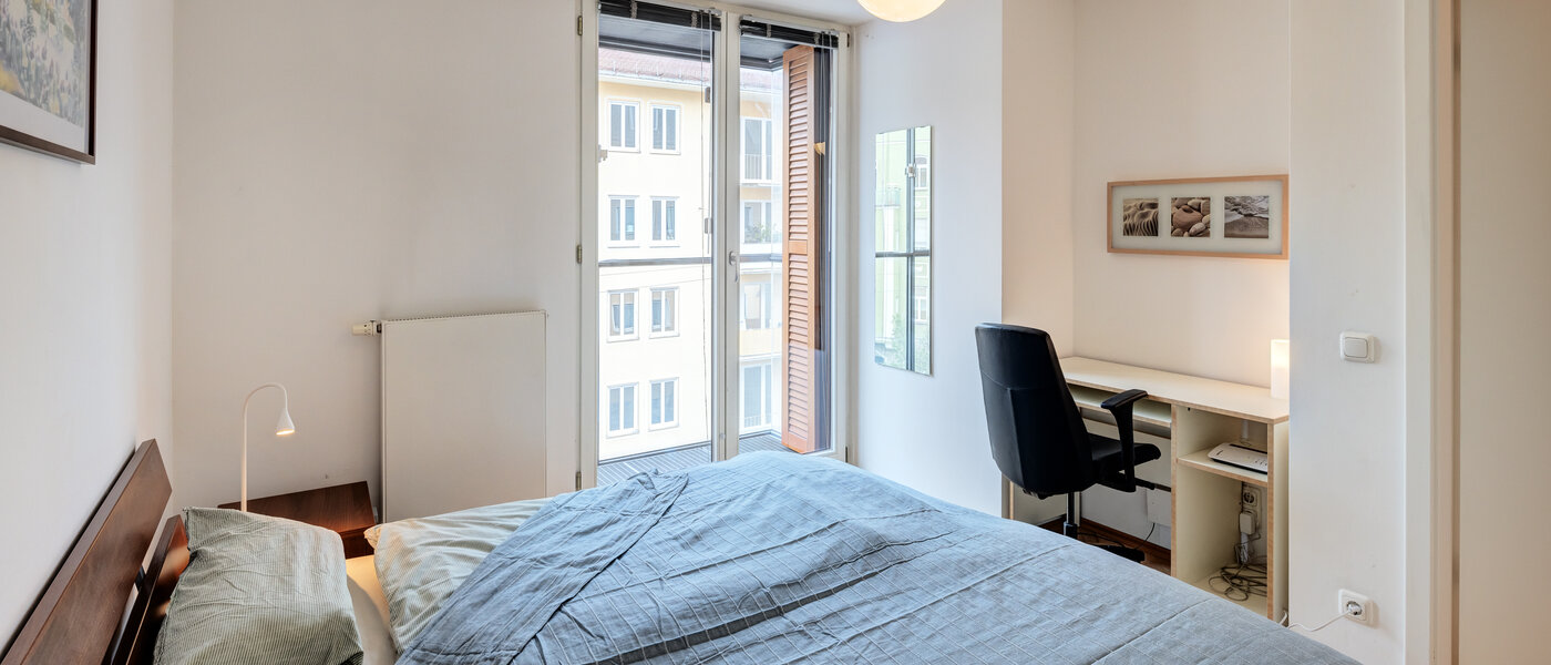 apartamento München Schwabing 03 dormitorio 13906