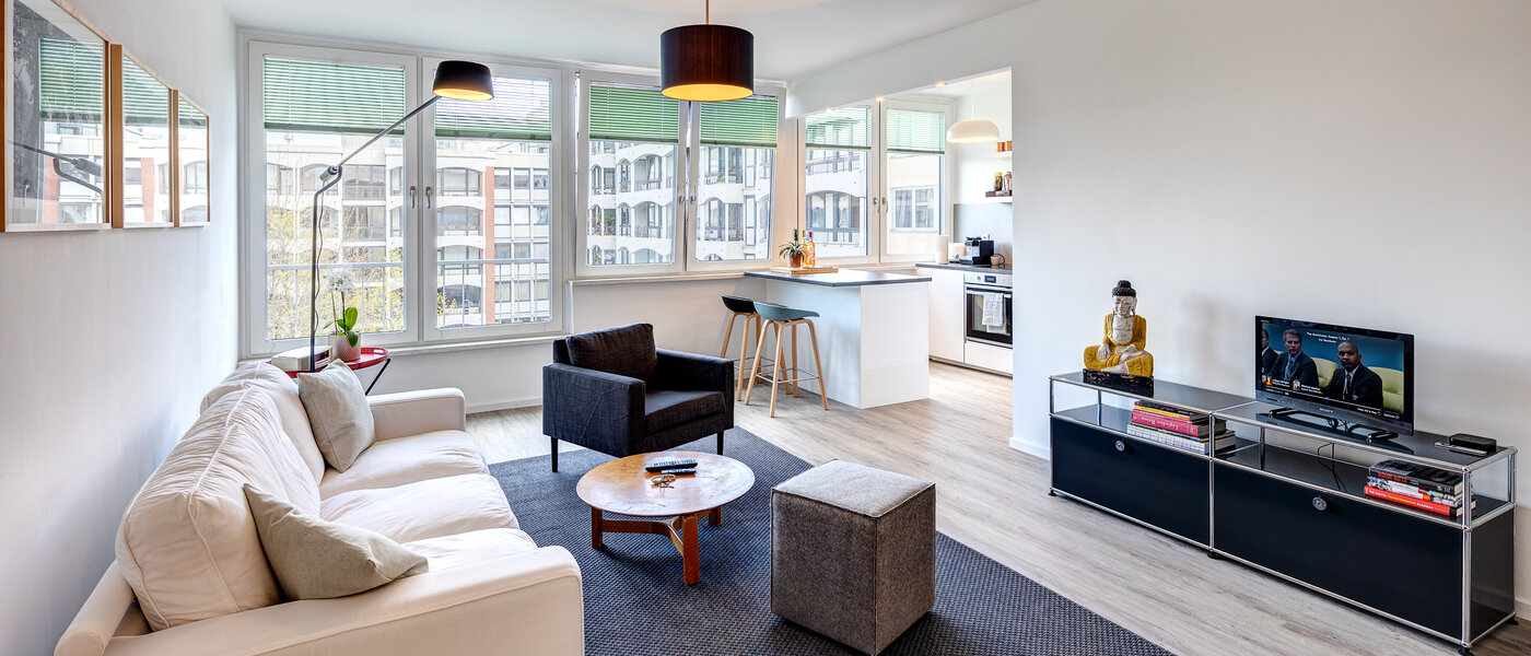 apartamento München Haidhausen 01 zona de día  13907