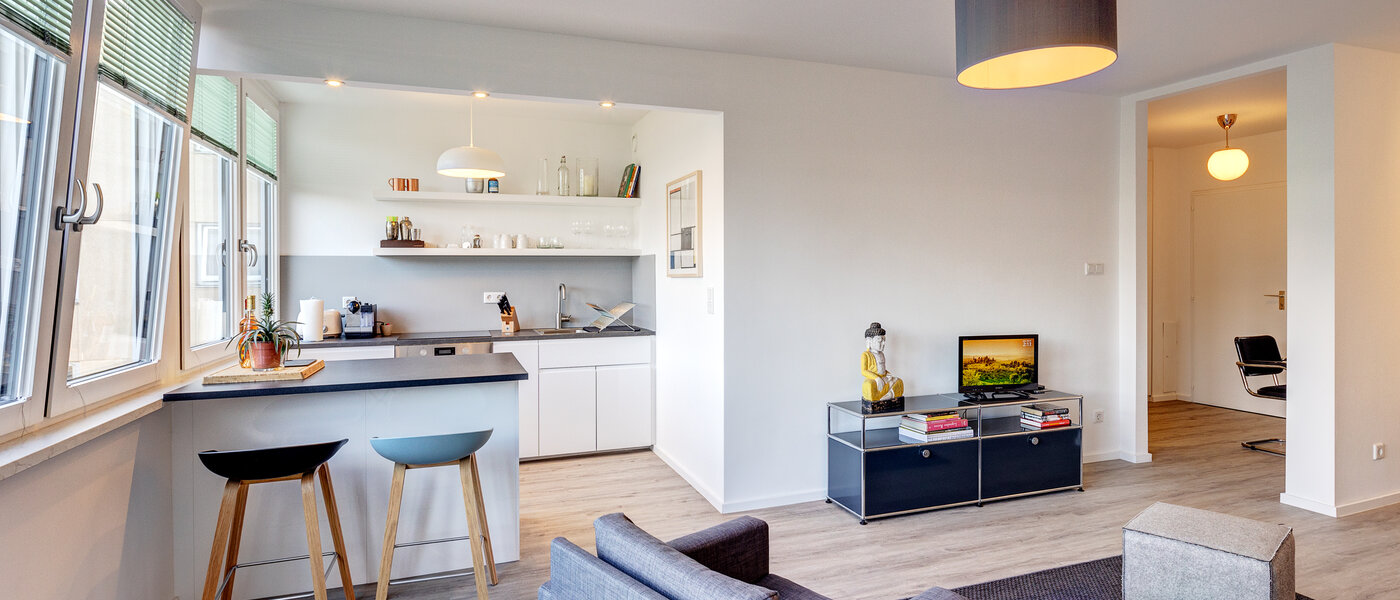 apartamento München Haidhausen 02 zona de día  13907