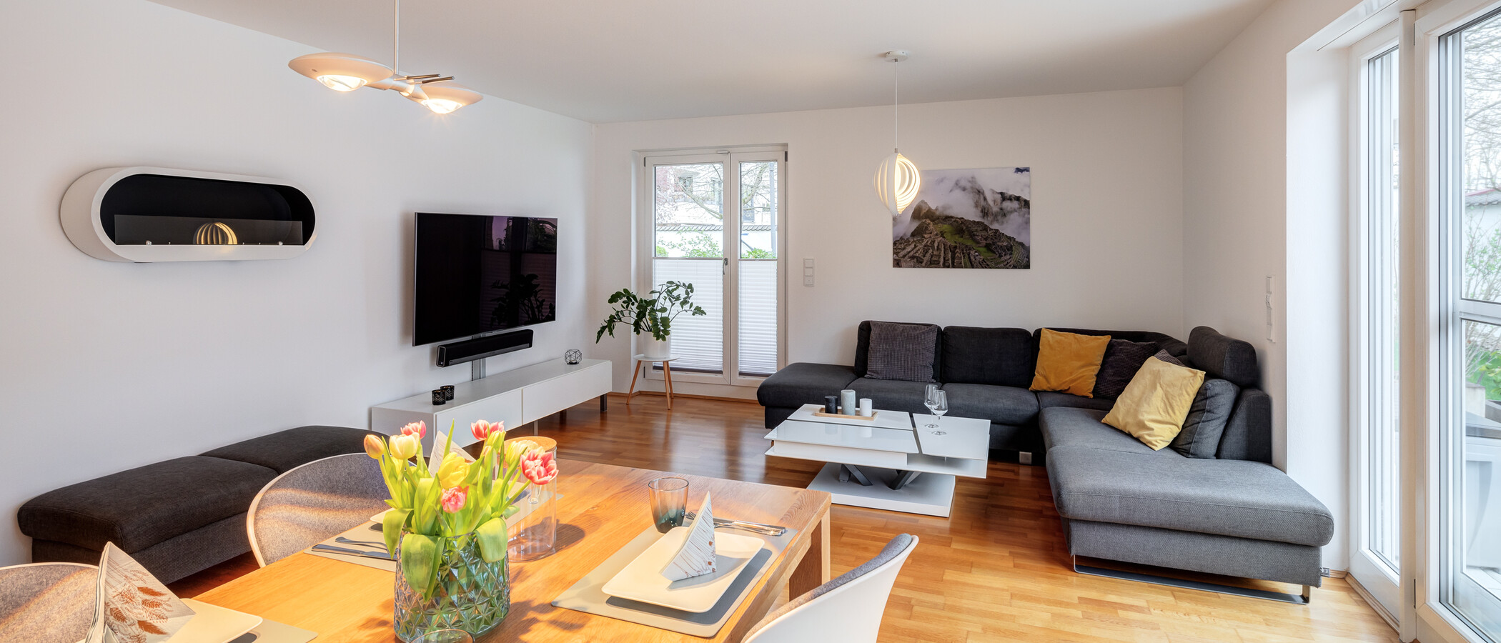 apartamento München Oberföhring 01 zona de día  13909