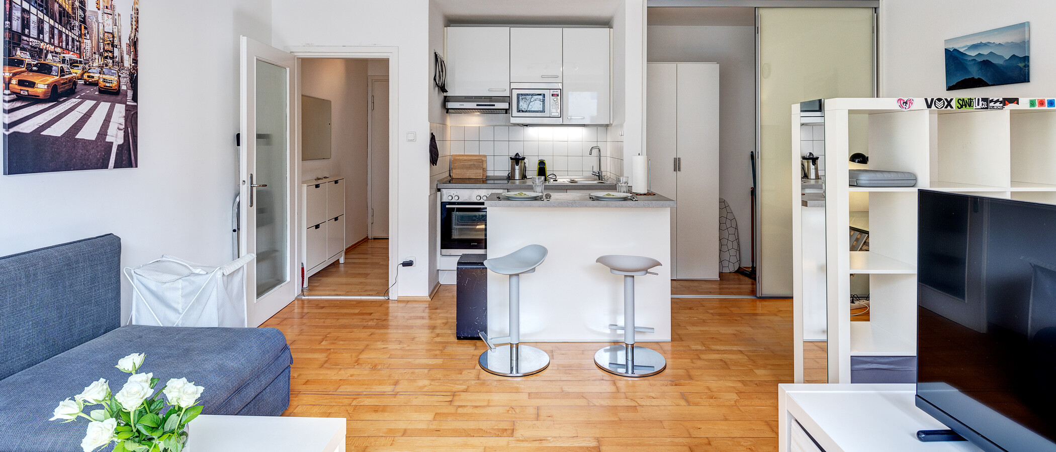 apartamento München Schwabing-West 03 zona de día  13917