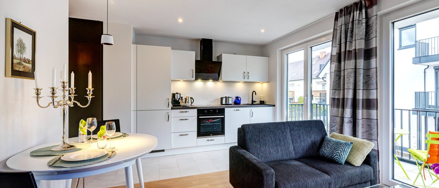 apartamento München Trudering 01 zona de día  13931