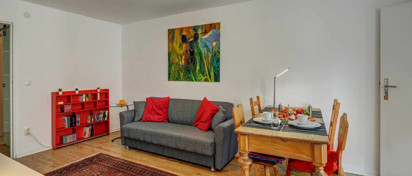 apartamento München Schwabing-West 02 zona de día  13932