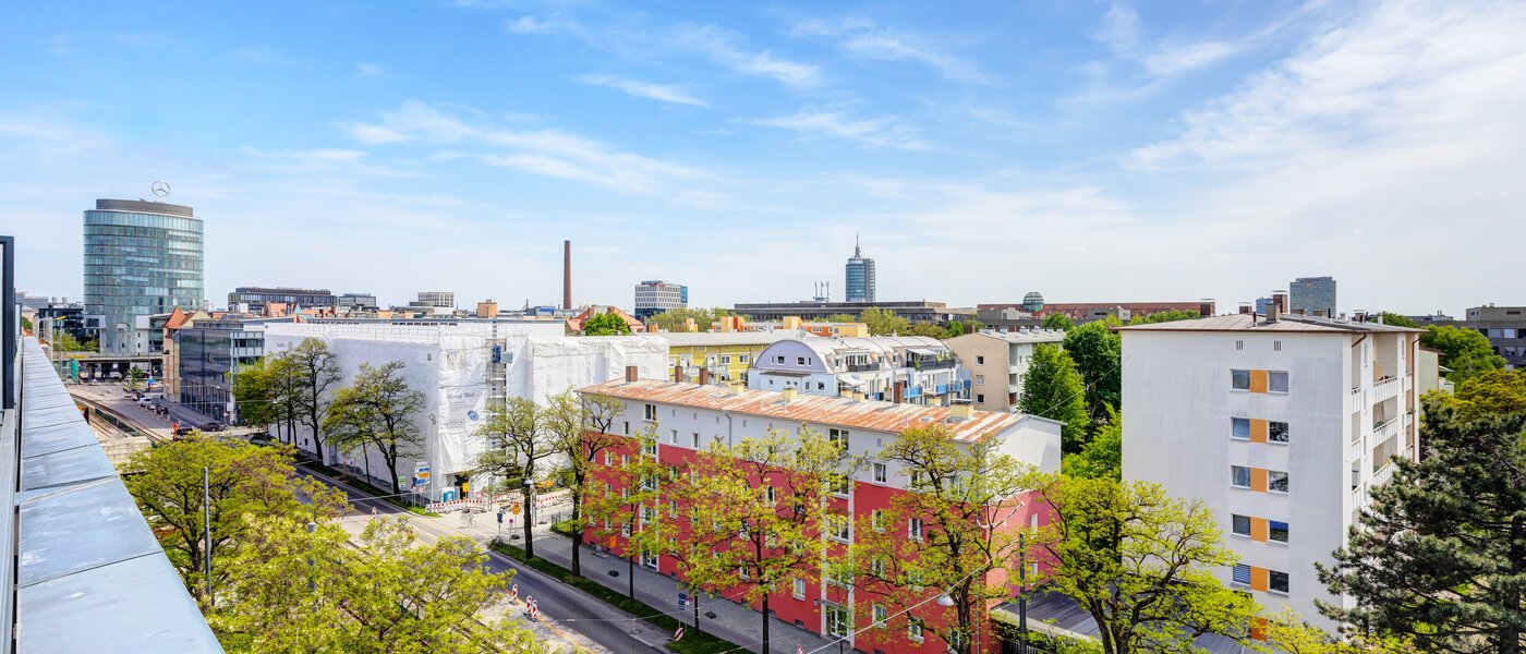 ático con terraza München Neuhausen 04 vista 13934