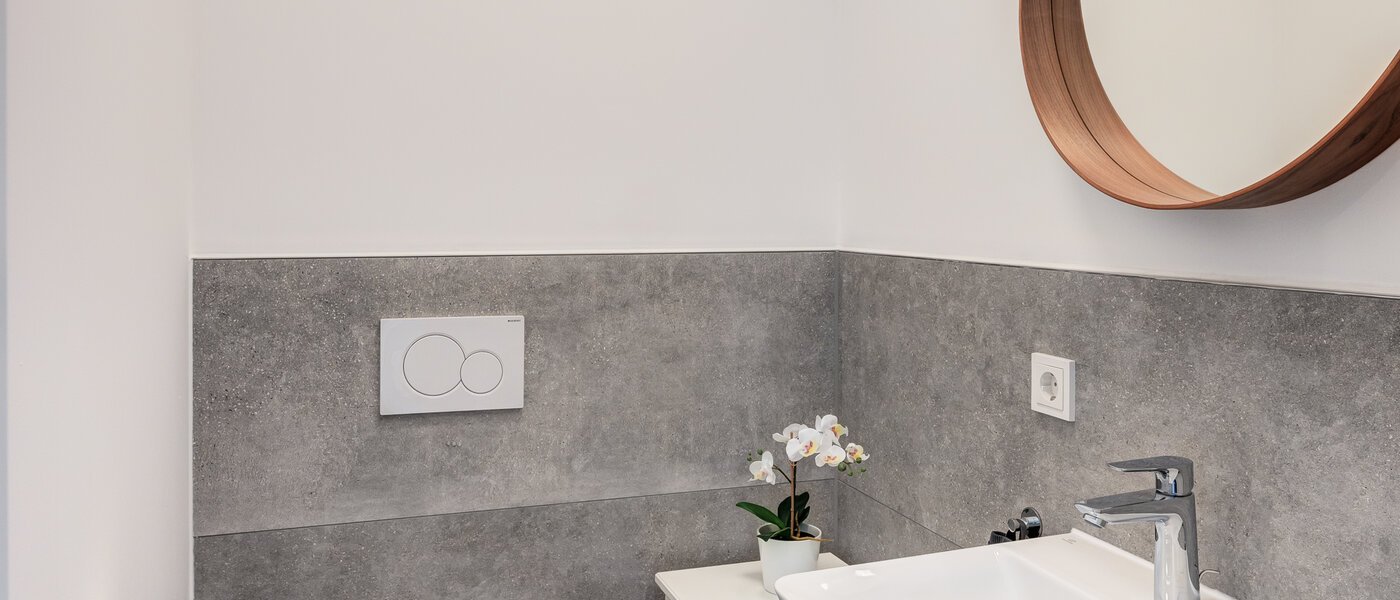 ático con terraza München Neuhausen 01 WC de invitados 13934