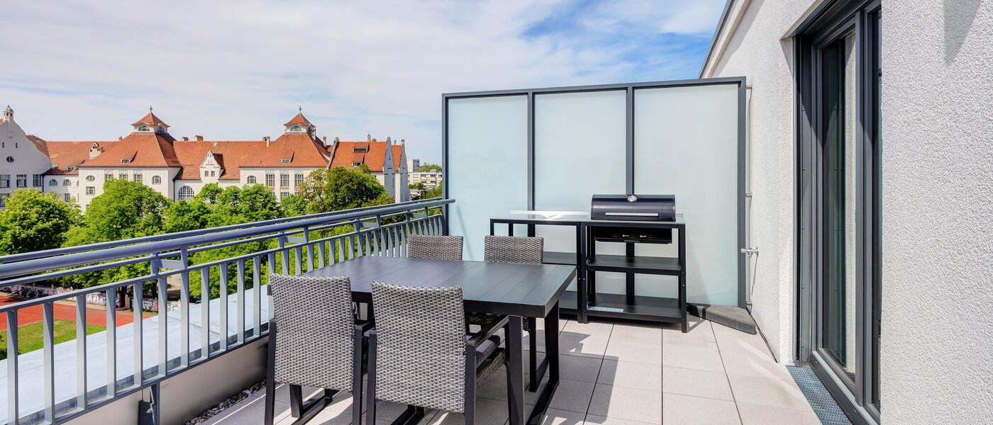 ático con terraza München Neuhausen 02 1. azotea 13934