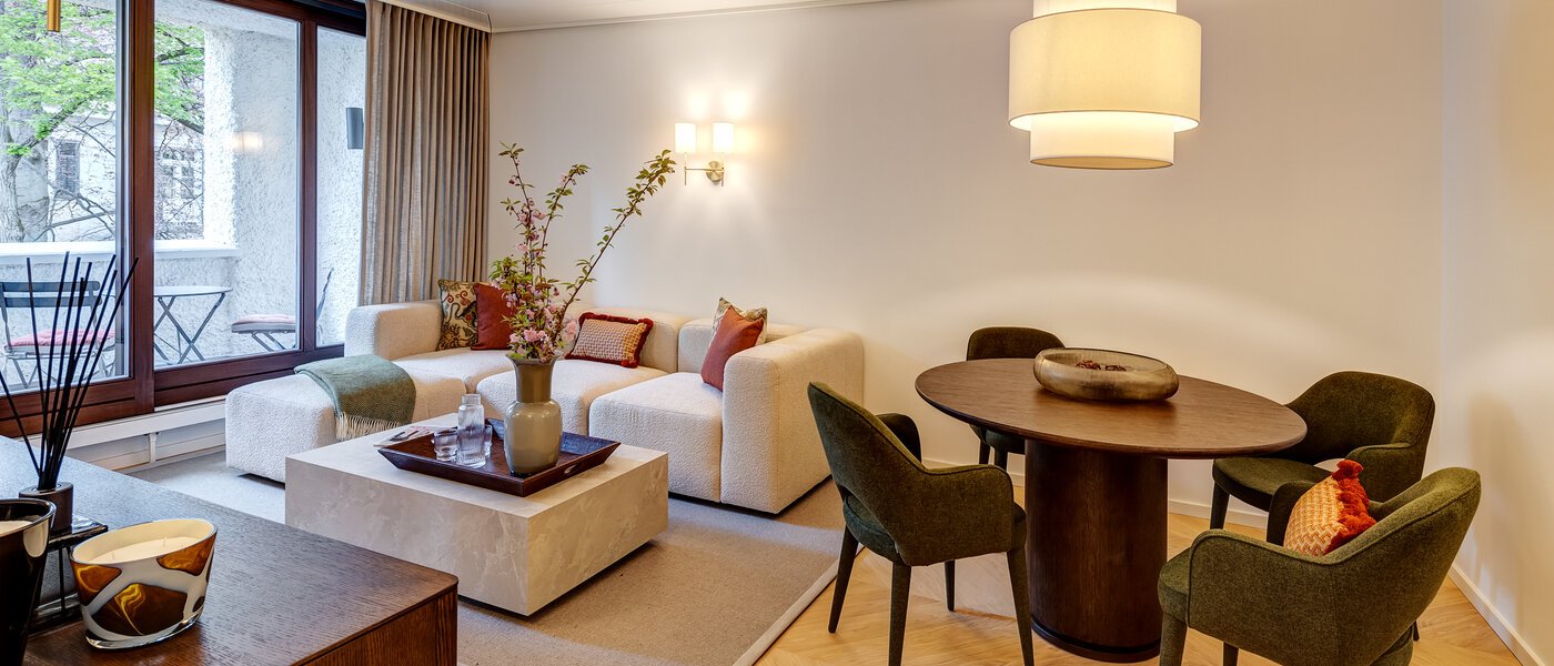 apartamento München Herzogpark 02 zona de día  13940