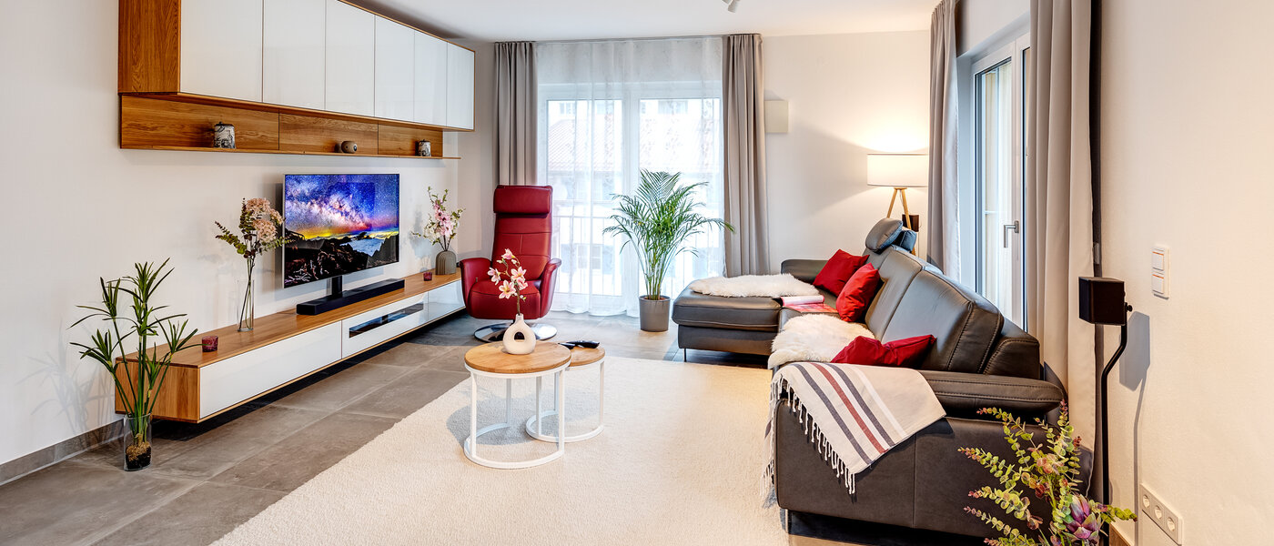 apartamento Herrsching am Ammersee 03 zona de día  13942