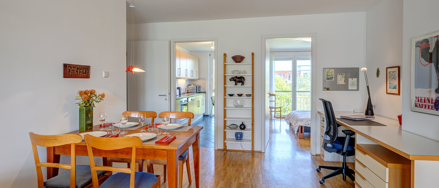 apartamento München Trudering 03 zona de día  13954